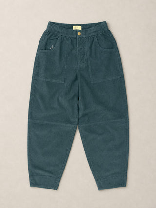 Sado - Organic Cotton Needlecord Barrel Leg Trousers