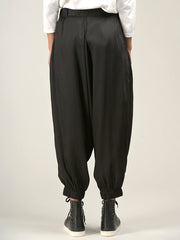 Satin Drop Crotch Trousers - Forgotten Tribes