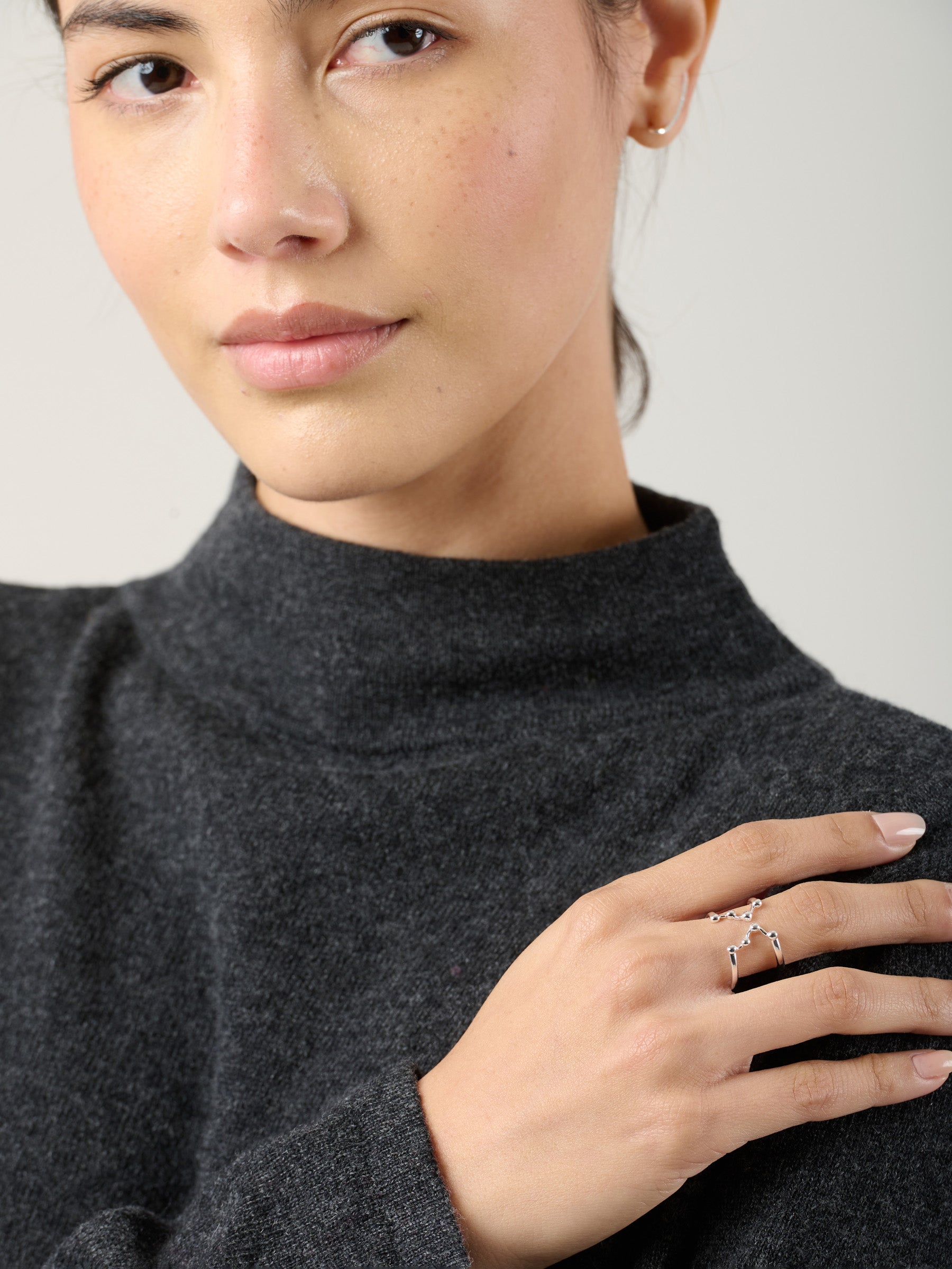 Sterling Silver Constellation Wrap Ring - Forgotten Tribes