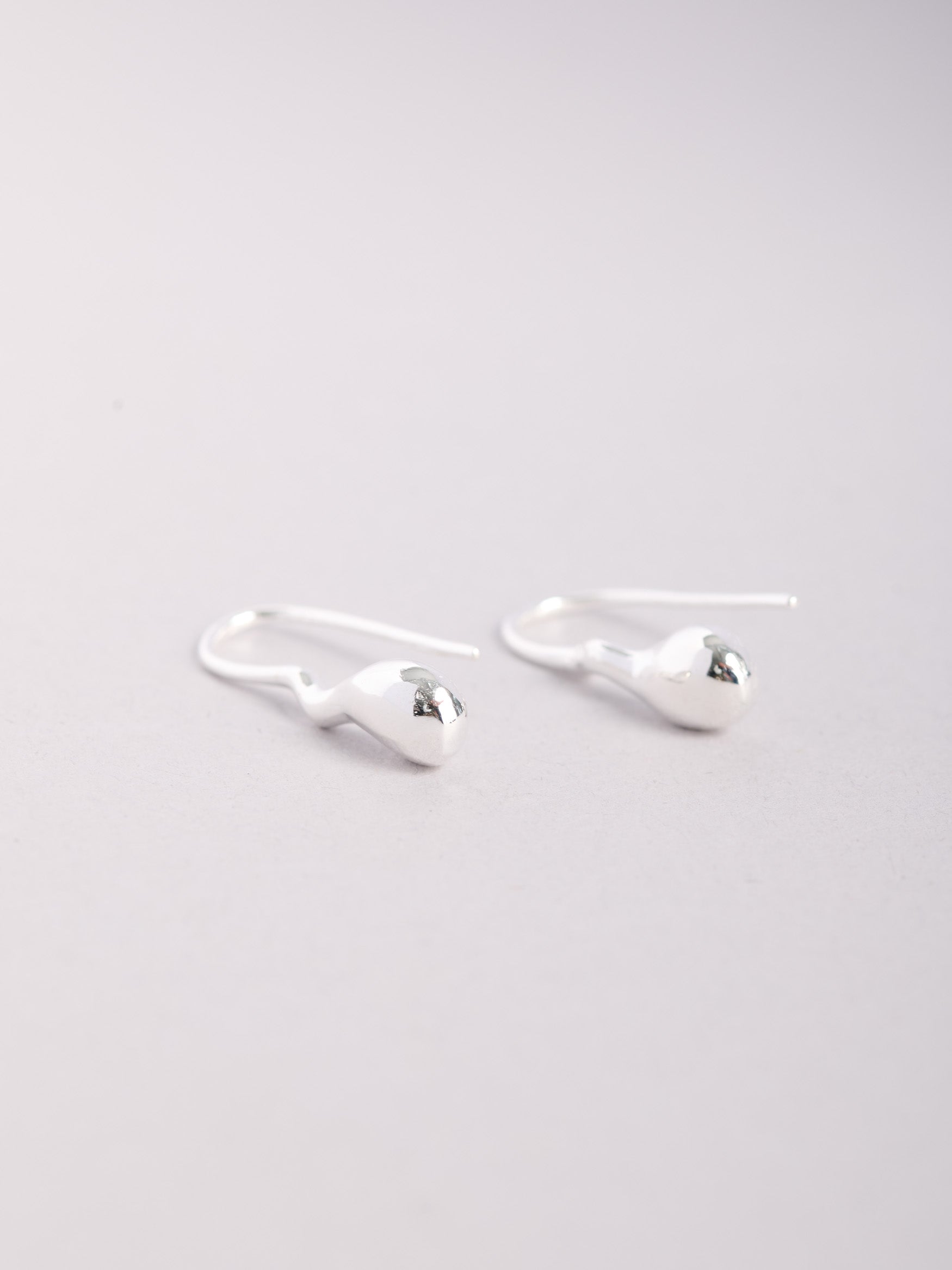 Sterling Silver Droplet Earrings - Forgotten Tribes