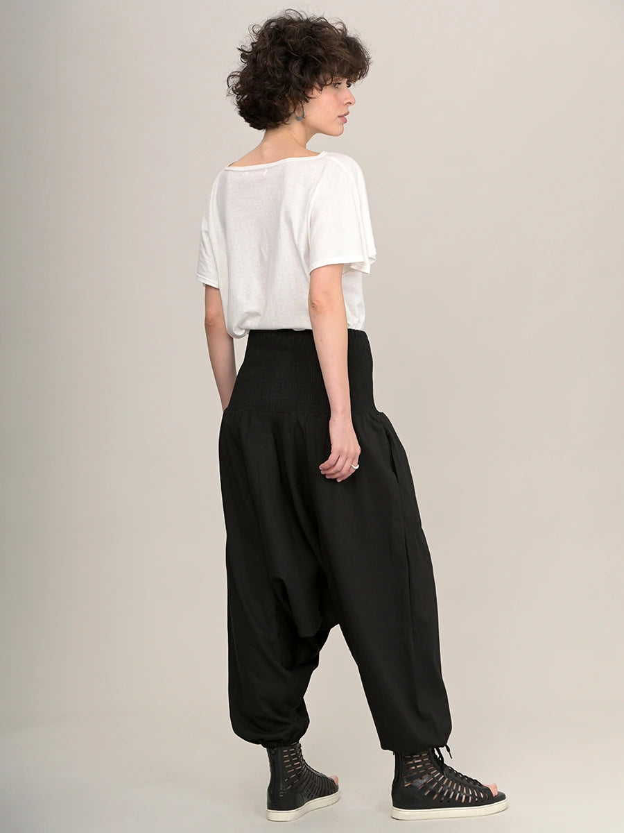 Organic Cotton Harem Pants - Low Crotch - Forgotten Tribes