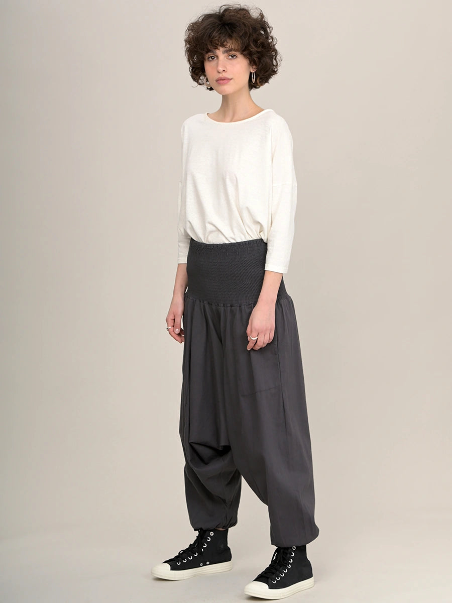 Organic Cotton Harem Pants - Low Crotch - Forgotten Tribes