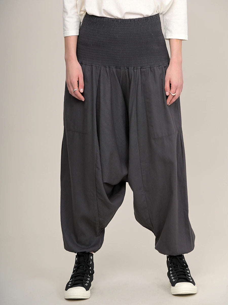 Organic Cotton Harem Pants - Low Crotch - Forgotten Tribes