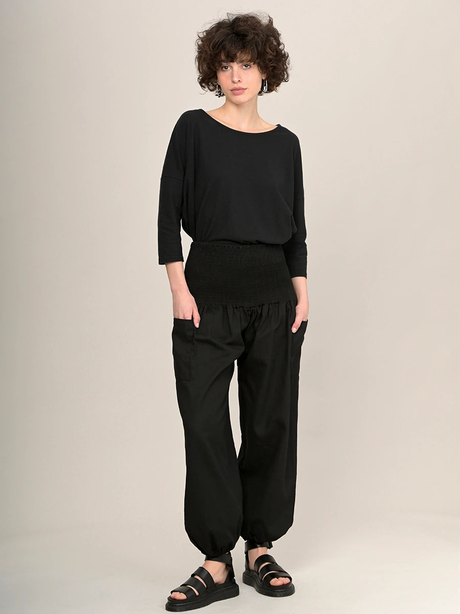 Organic Cotton Harem Pants - High Crotch - Forgotten Tribes
