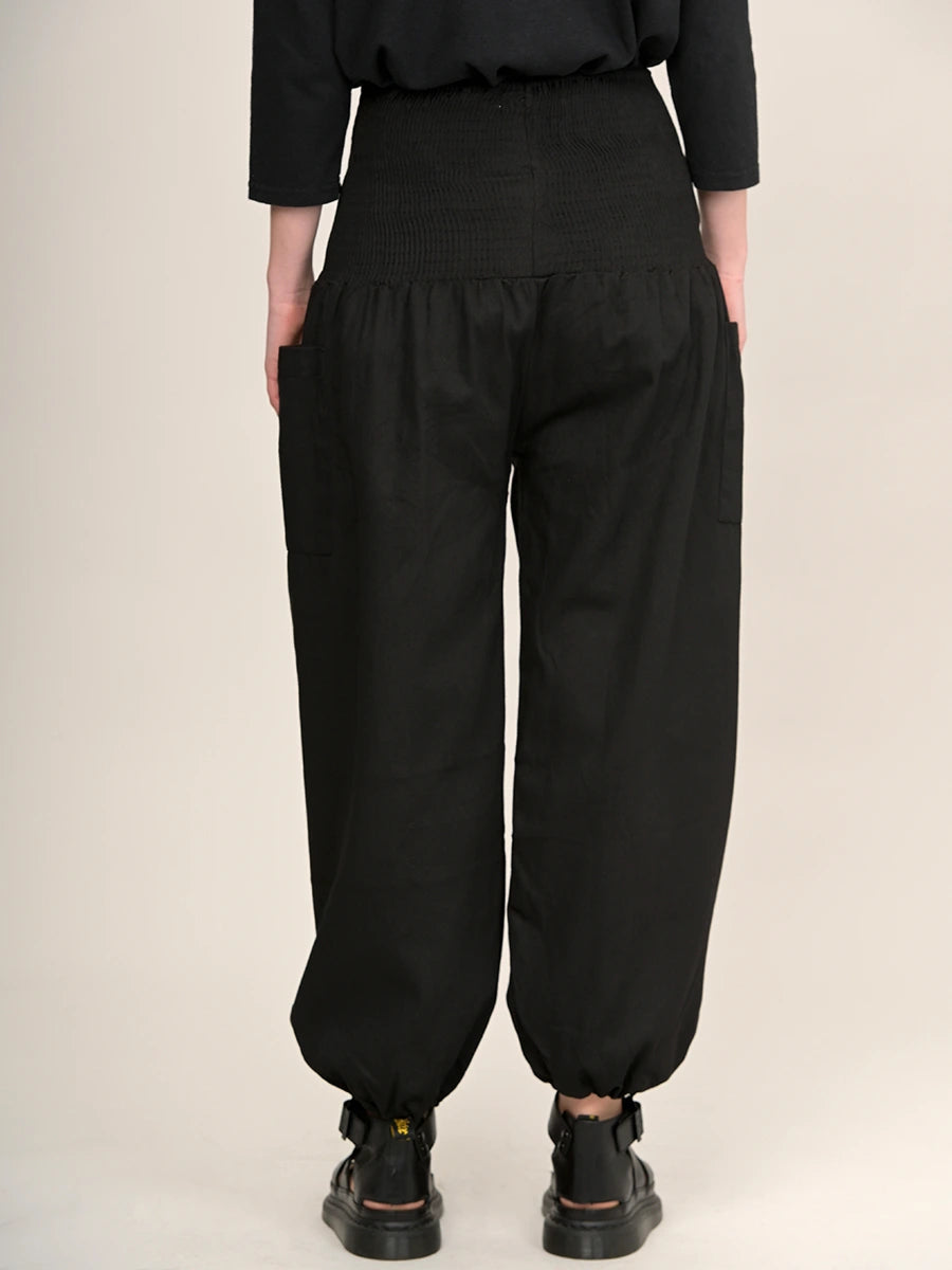 Organic Cotton Harem Pants - High Crotch - Forgotten Tribes