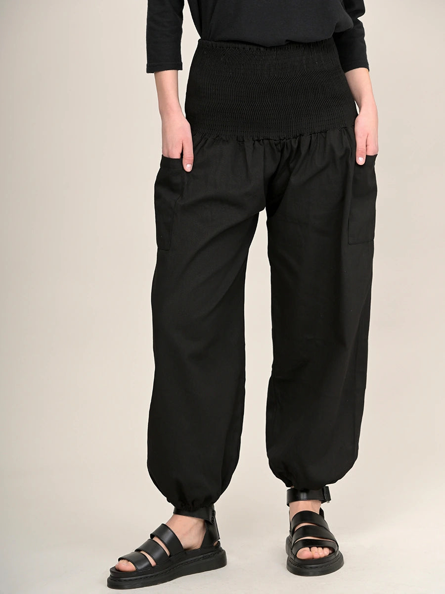 Organic Cotton Harem Pants - High Crotch - Forgotten Tribes