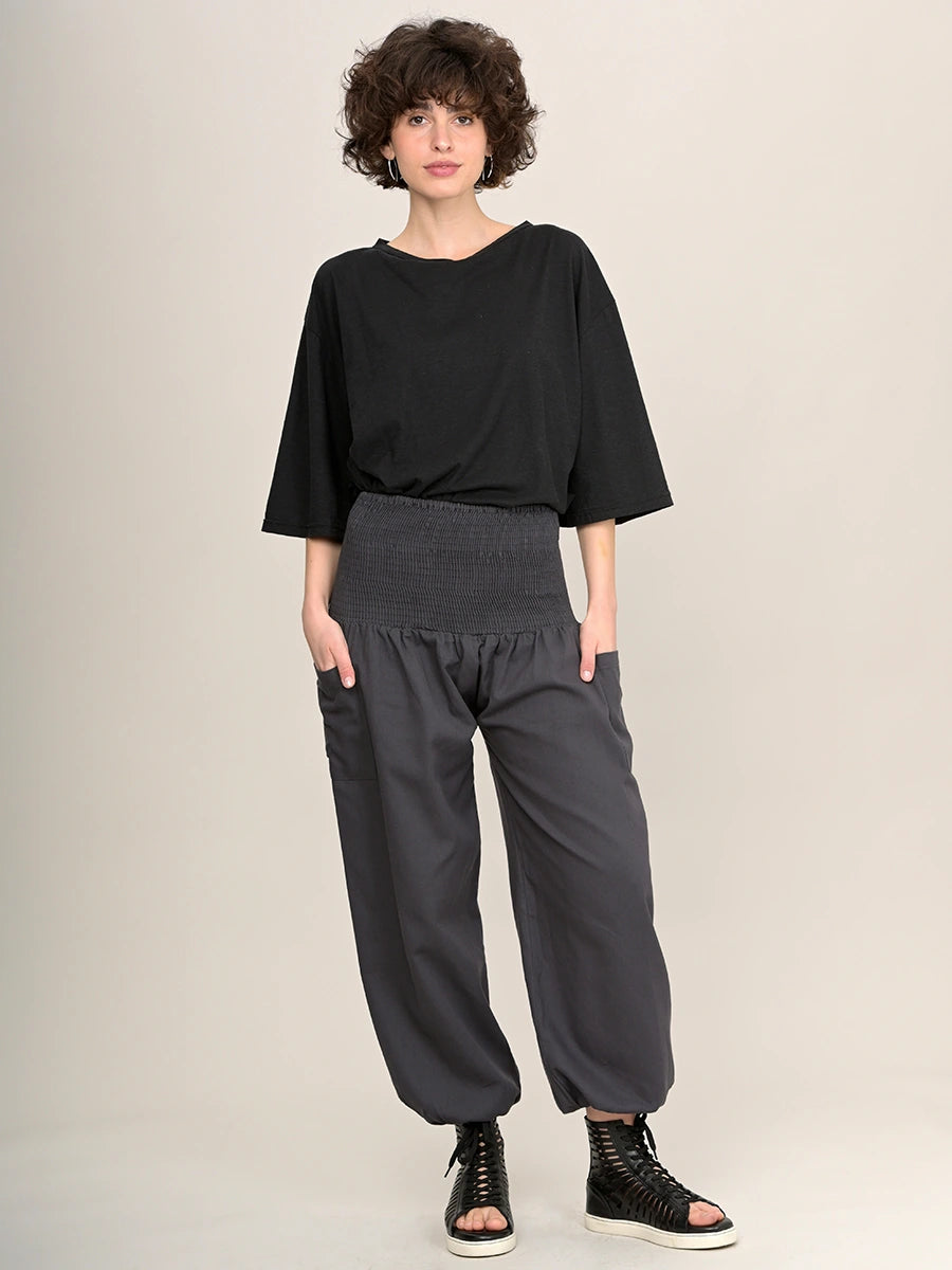 Organic Cotton Harem Pants - High Crotch - Forgotten Tribes