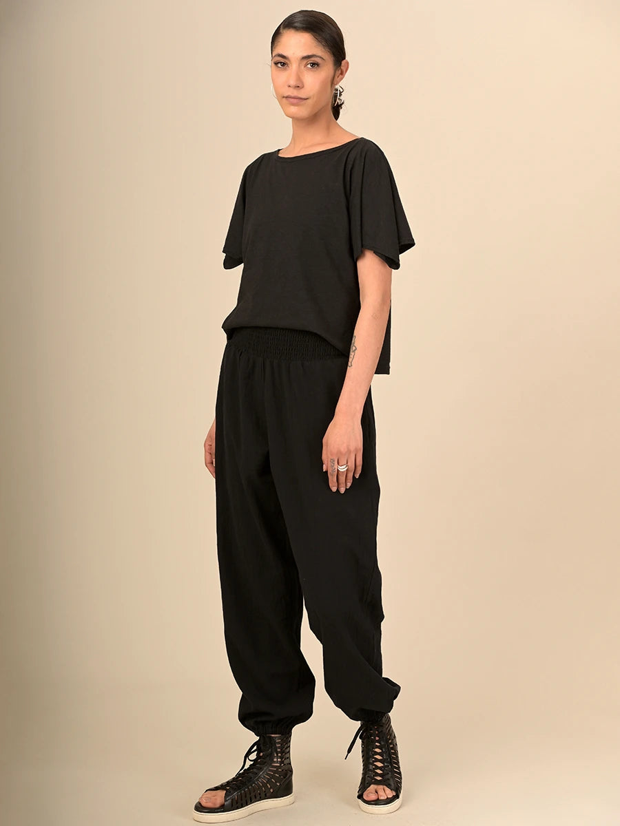 Handloom Cotton Harem Pants - High Crotch - Forgotten Tribes