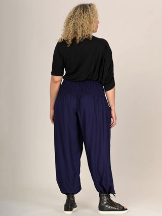 Harem Pants Original -  Plain Colour High Crotch - Superior Rayon Fabric - Forgotten Tribes