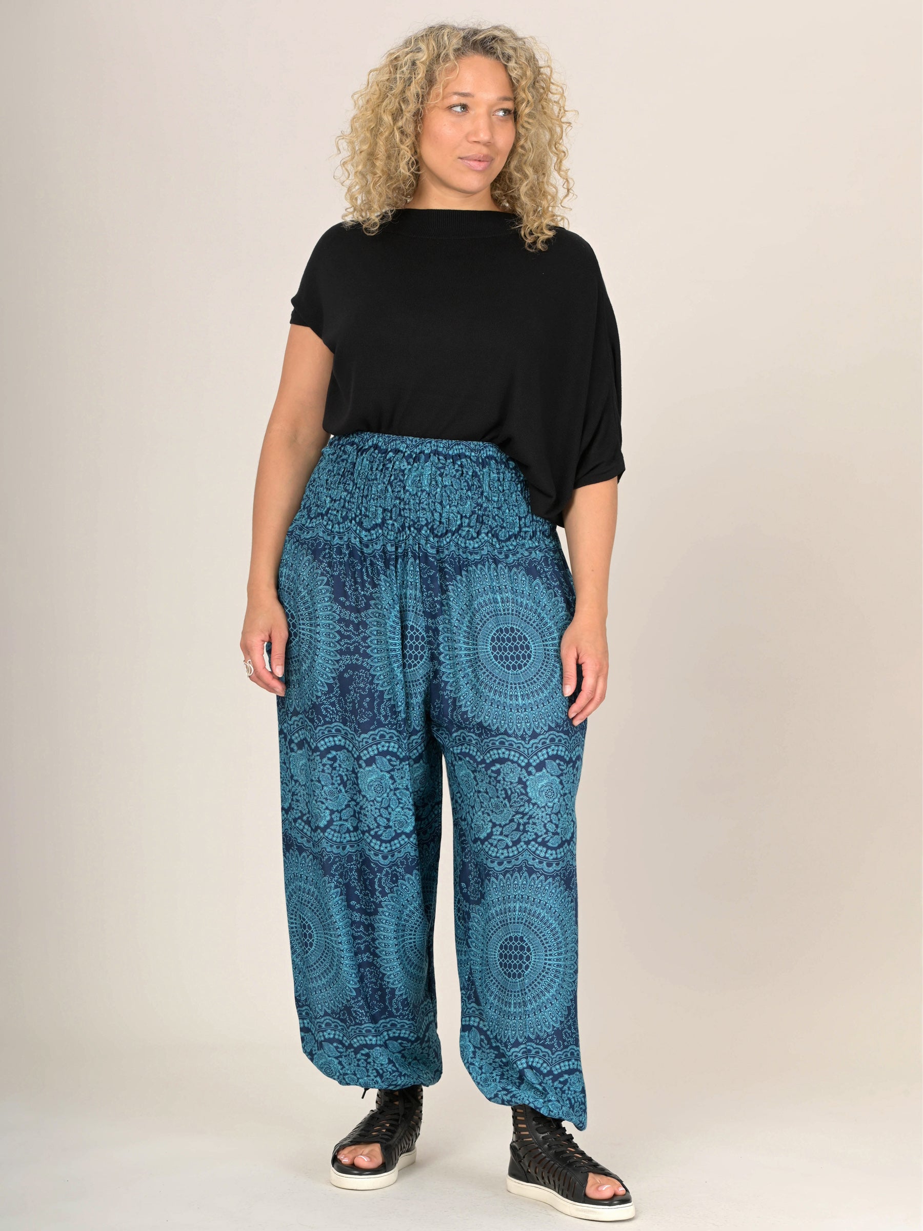 Harem Pants Original - Mandala High Crotch - Forgotten Tribes