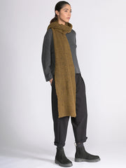 Yak Alpaca Blend Oversized Knitted Scarf - Forgotten Tribes