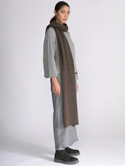 Yak Cashmere Knitted Long Scarf - Forgotten Tribes