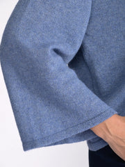 Merino Wool Blend Flared Sleeve Sweater - Forgotten Tribes