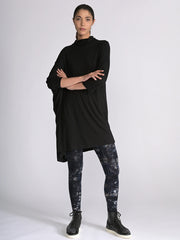 Long Sleeve Roll Neck Bamboo Jersey Tunic - Forgotten Tribes