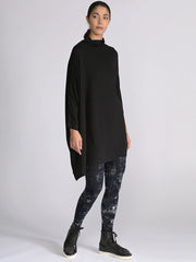 Long Sleeve Roll Neck Bamboo Jersey Tunic - Forgotten Tribes