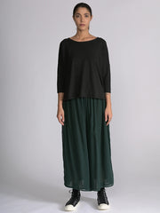 Fine Cotton Muslin Wide Leg Trousers - Forgotten Tribes