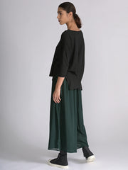 Fine Cotton Muslin Wide Leg Trousers - Forgotten Tribes