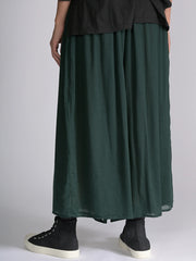 Fine Cotton Muslin Wide Leg Trousers - Forgotten Tribes