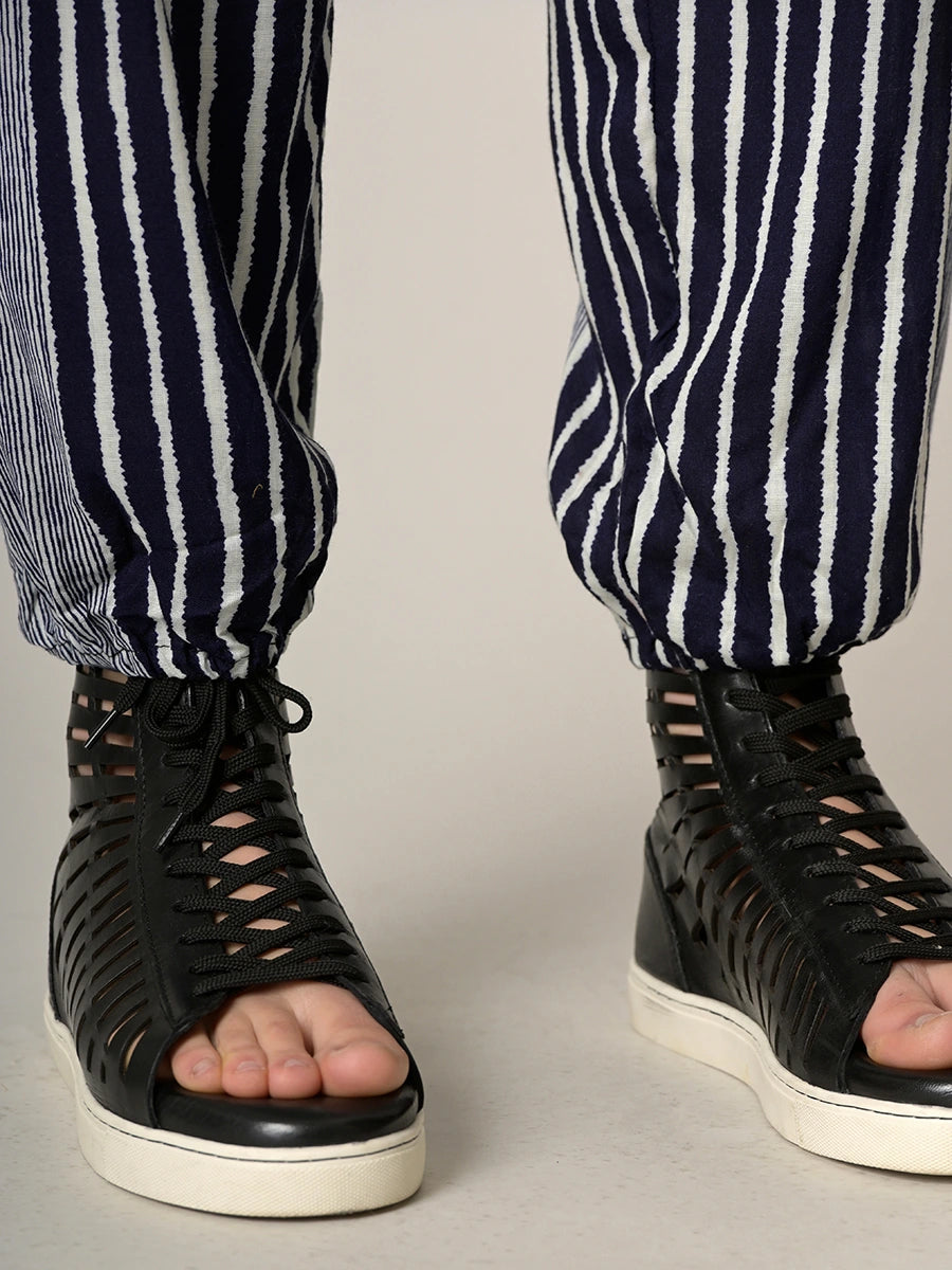Stripe Harem Pants - High Crotch - Forgotten Tribes