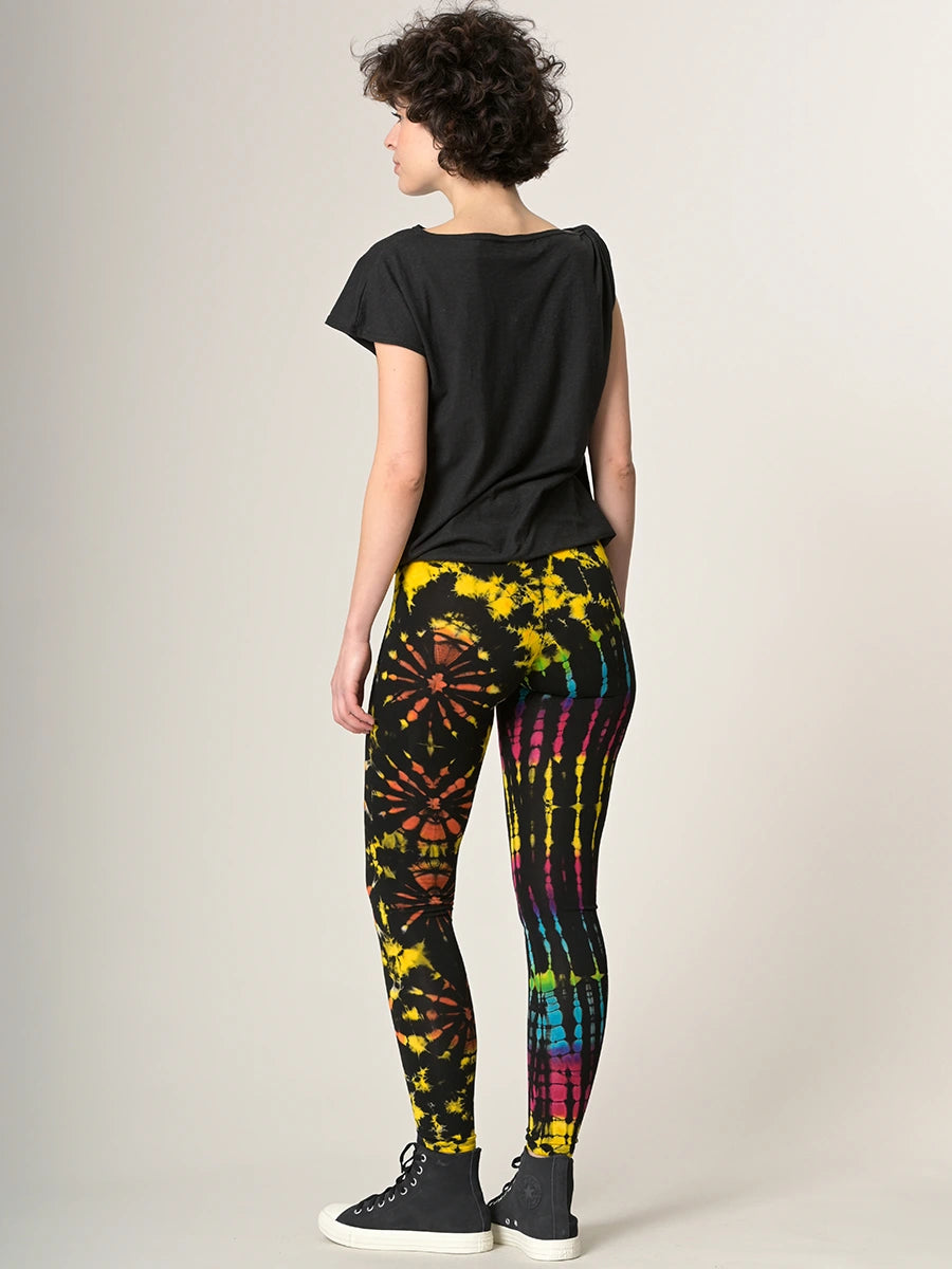 Tie Dye Leggings - Multicolour - Forgotten Tribes