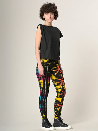 Tie Dye Leggings - Multicolour - Forgotten Tribes