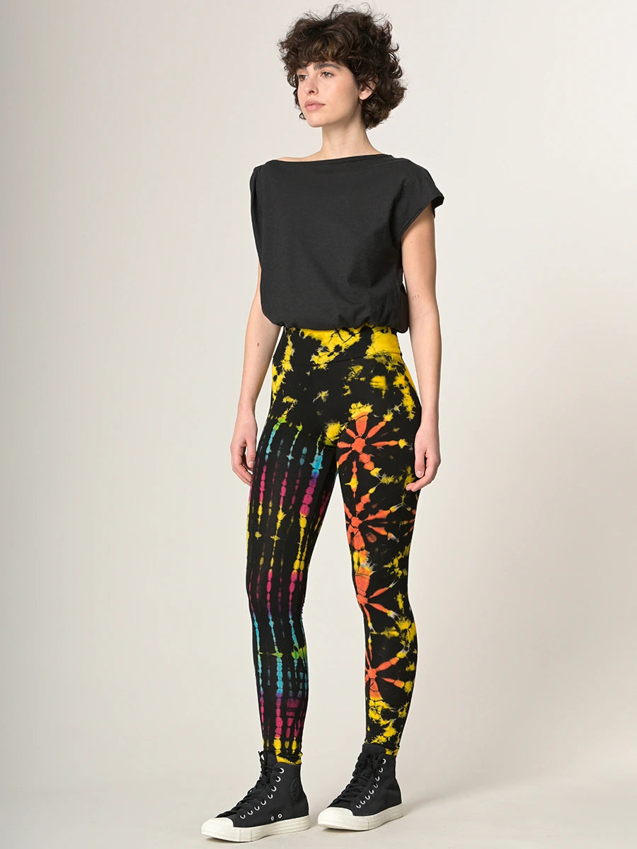 Tie Dye Leggings - Multicolour - Forgotten Tribes