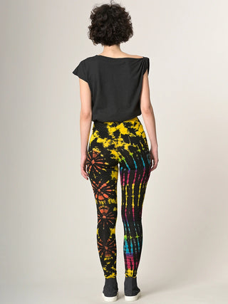 Tie Dye Leggings - Multicolour - Forgotten Tribes