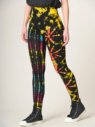 Tie Dye Leggings - Multicolour - Forgotten Tribes
