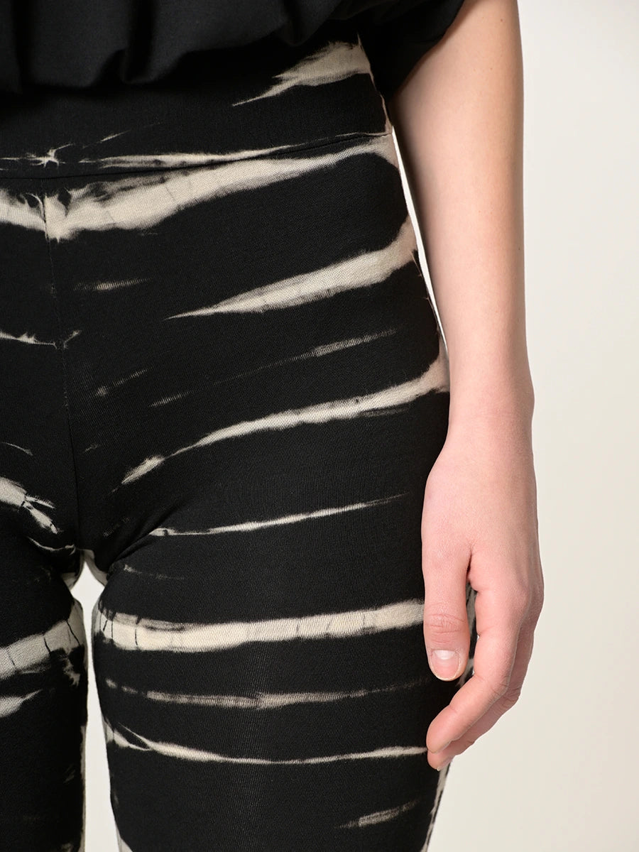 Tie Dye Leggings - Black - Style 4 - Forgotten Tribes