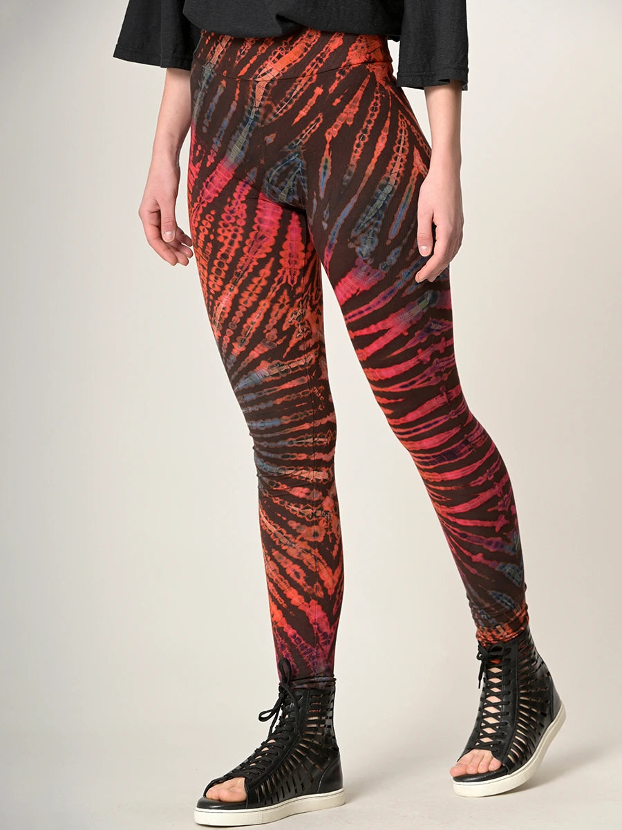 TIE DYE LEGGINGS TURQUOISE