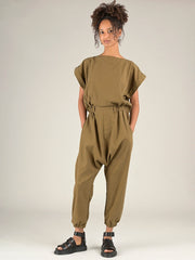 Tencel® Cotton Short Sleeve Jumpsuit - Forgotten Tribes