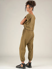 Tencel® Cotton Short Sleeve Jumpsuit - Forgotten Tribes