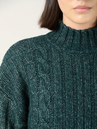 Wool Blend Chunky Faroe Sweater - Forgotten Tribes