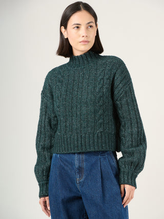 Wool Blend Chunky Faroe Sweater - Forgotten Tribes