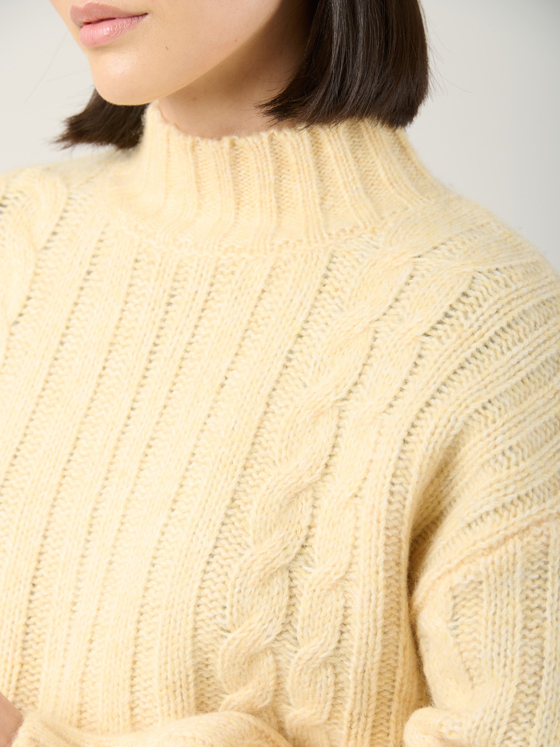 Wool Blend Chunky Faroe Sweater - Forgotten Tribes
