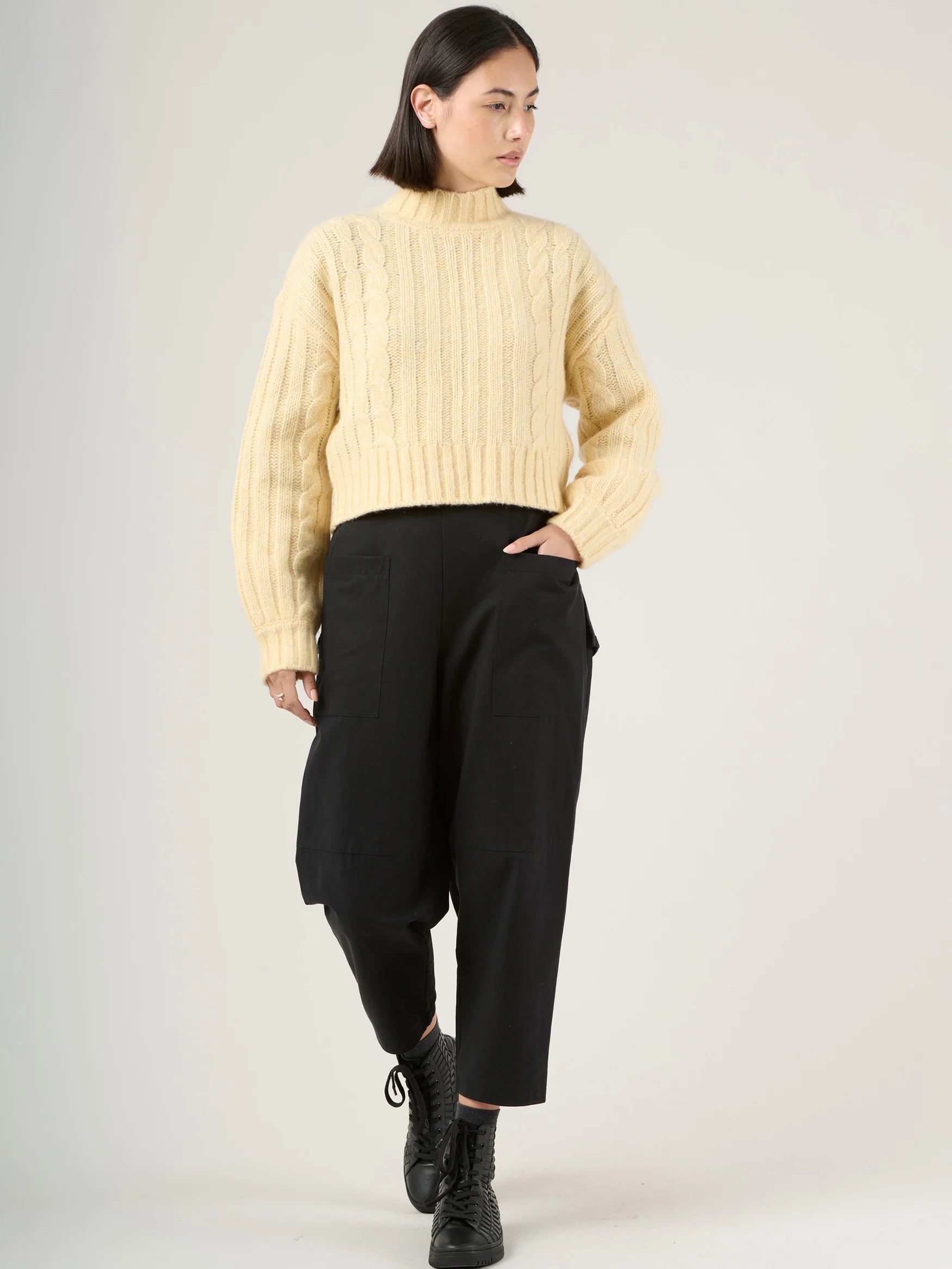 Faroe - Wool Blend Chunky Sweater