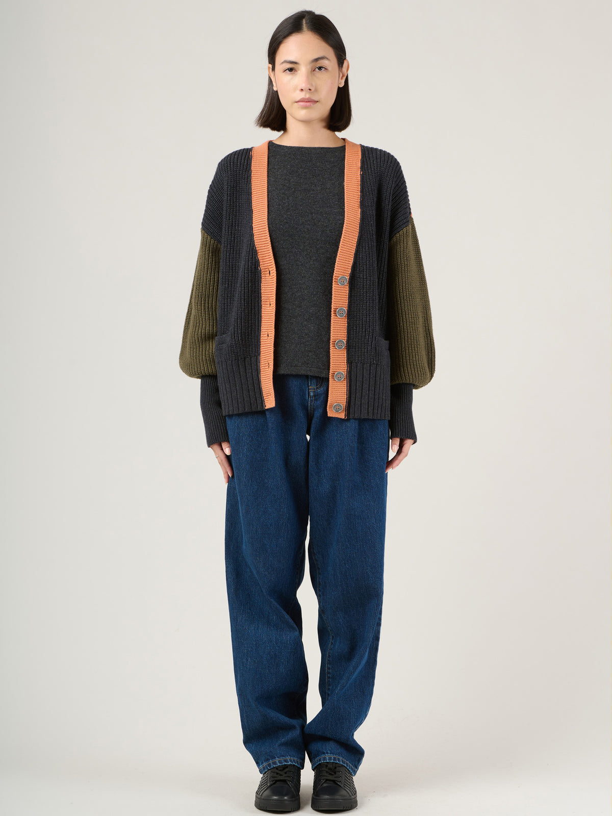 Wool Cotton Blend Nikko Cardigan - Forgotten Tribes