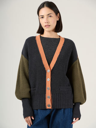 Wool Cotton Blend Nikko Cardigan - Forgotten Tribes