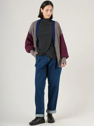 Nikko - Wool Cotton Blend Cardigan - Forgotten Tribes