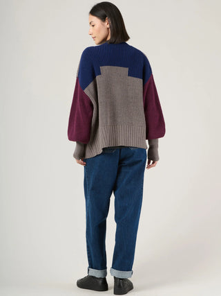 Nikko - Wool Cotton Blend Cardigan - Forgotten Tribes