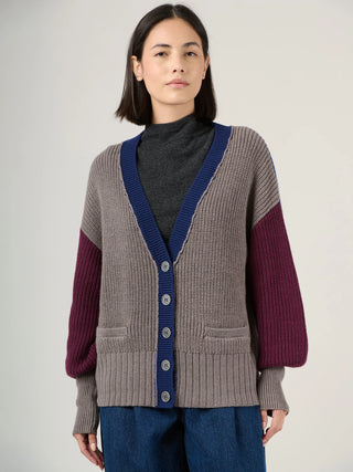 Nikko - Wool Cotton Blend Cardigan - Forgotten Tribes