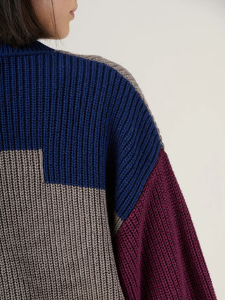 Nikko - Wool Cotton Blend Cardigan - Forgotten Tribes