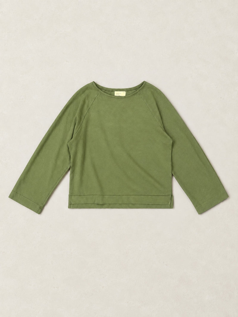 Yasai  - Hemp Organic Cotton Raglan Wide Sleeve T-shirt - Forgotten Tribes
