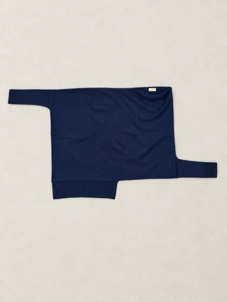 Yuna - Merino Wool Bamboo Blend Asymmetric Draped Jumper - Forgotten Tribes
