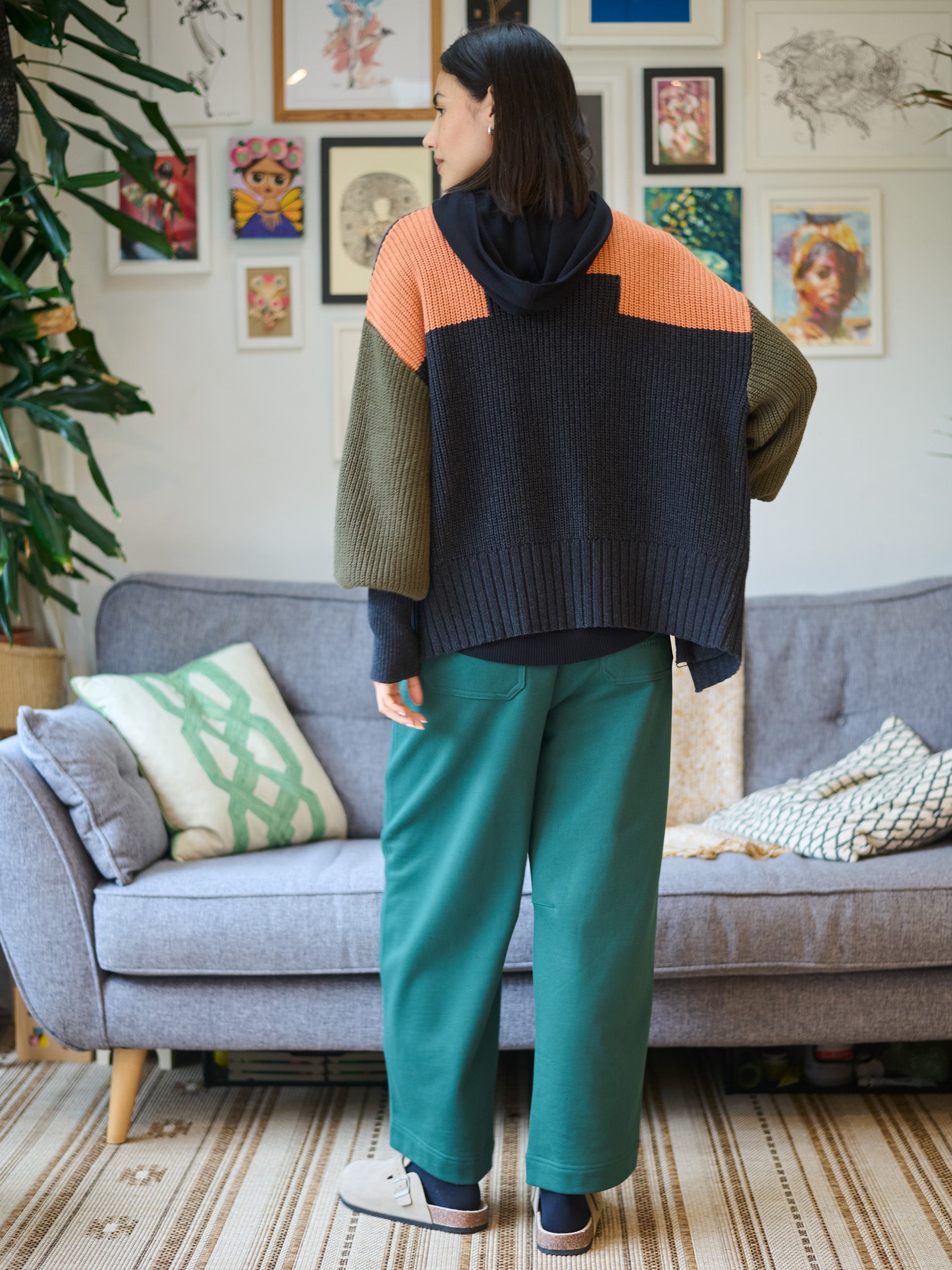 Nikko - Wool Cotton Blend Cardigan - Forgotten Tribes