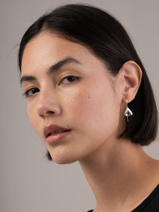 Sterling Silver Fuchsia Earrings - Forgotten Tribes