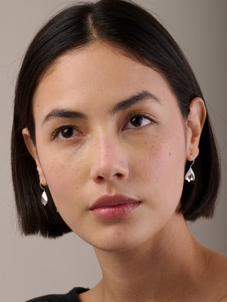 Sterling Silver Fuchsia Earrings - Forgotten Tribes