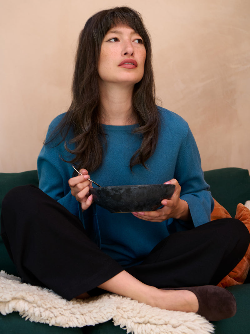Elba - Merino Wool Bamboo Blend Sweater - Forgotten Tribes