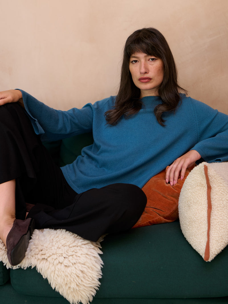 Elba - Merino Wool Bamboo Blend Sweater - Forgotten Tribes