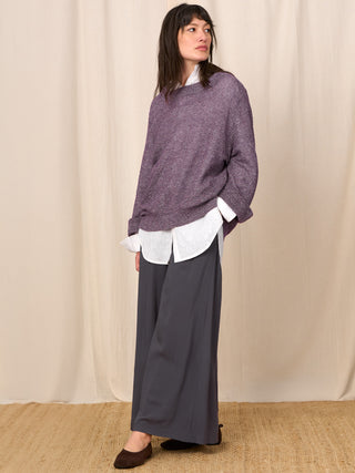 Nicobar - Viscose Cotton Wide Leg Trousers - Forgotten Tribes